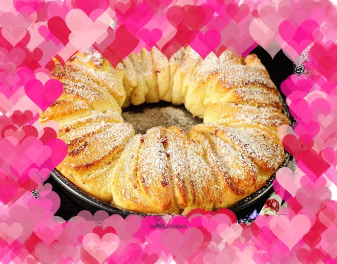 Coconut Garland Bread