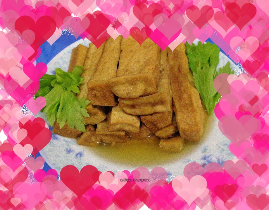 Five-spice dried tofu