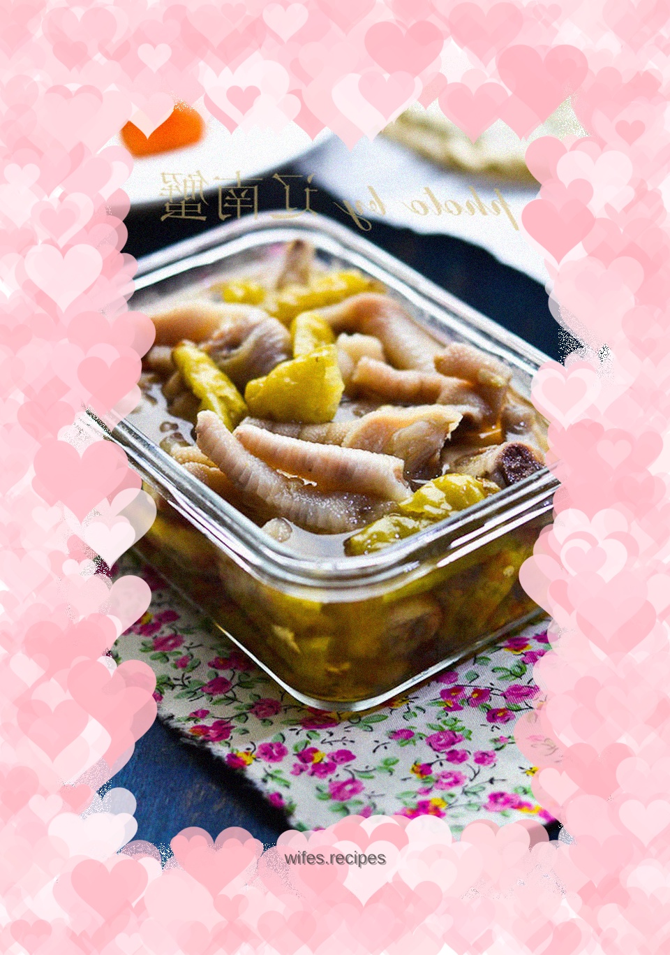 Pickled pepper chicken feet