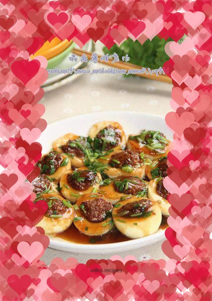 Egg stuffed meatballs
