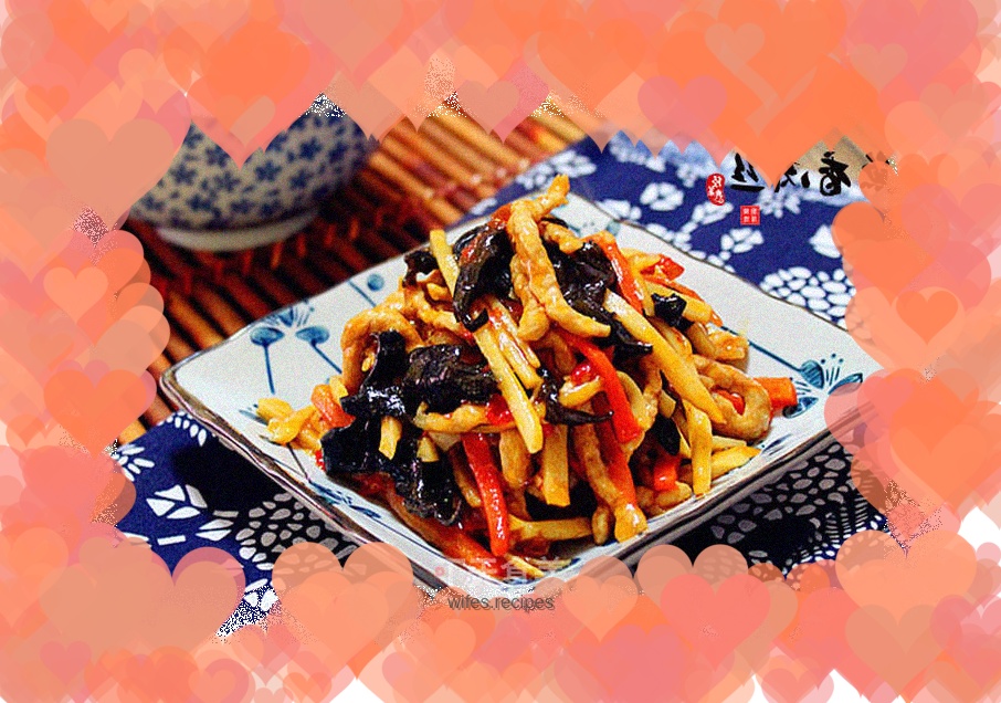 Fish-flavored shredded pork