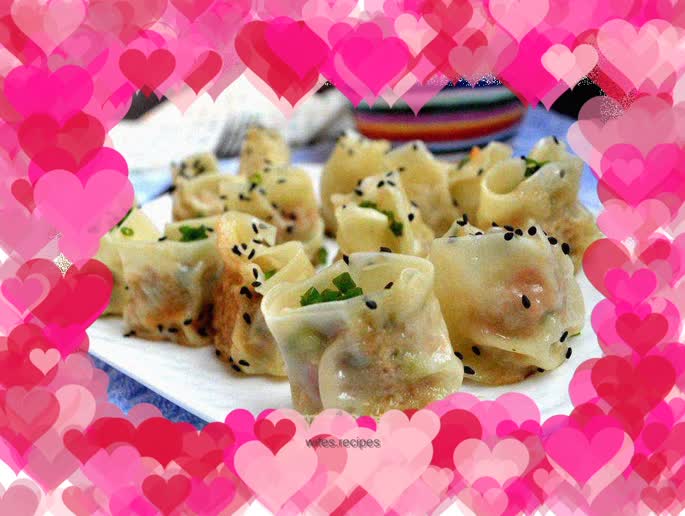 Pan-fried wontons