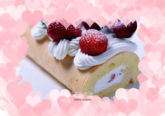 Depu oven recipe chiffon cake roll