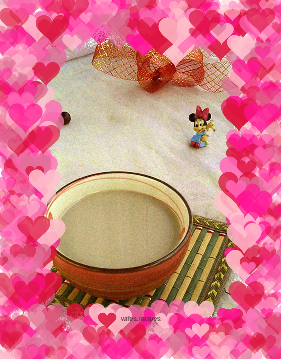 Osmanthus lotus seed soy milk