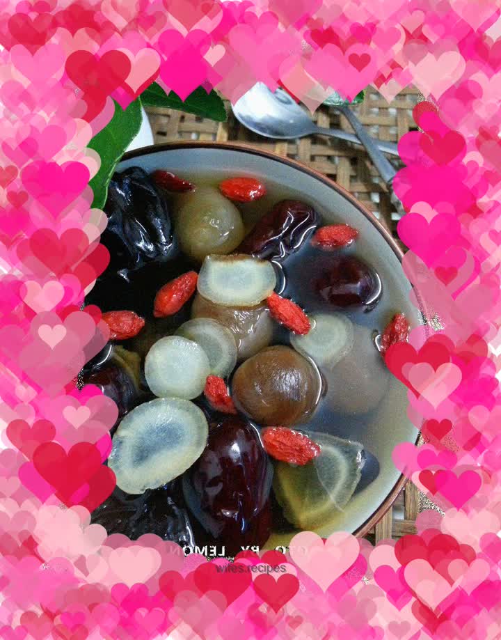 Beautiful Myth--American Ginseng Stewed with Longan, Wolfberry, and Red Date Soup