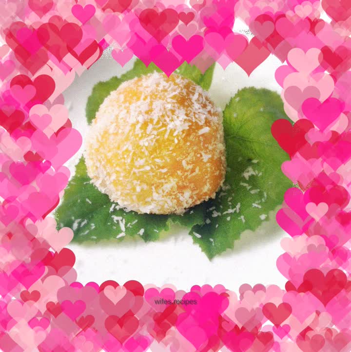 Two-color coconut glutinous rice cake