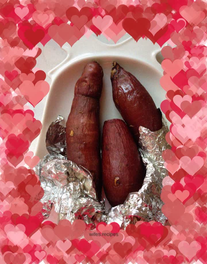 Honey Roasted Purple Sweet Potato