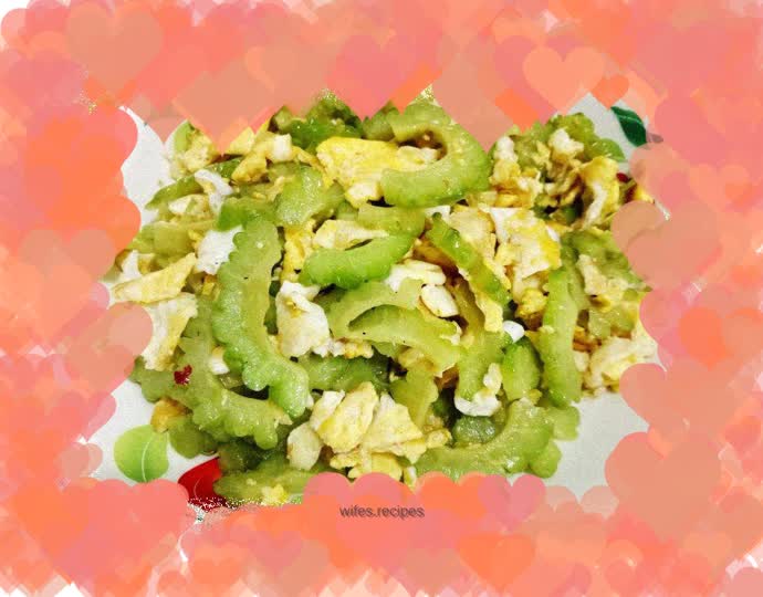 Bitter Melon Scrambled Eggs