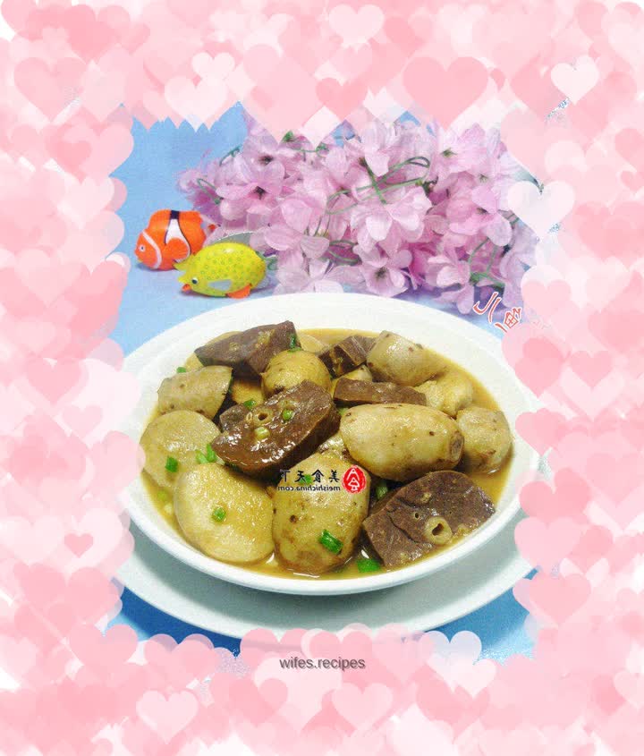 Pork Lungs and Stewed Taro