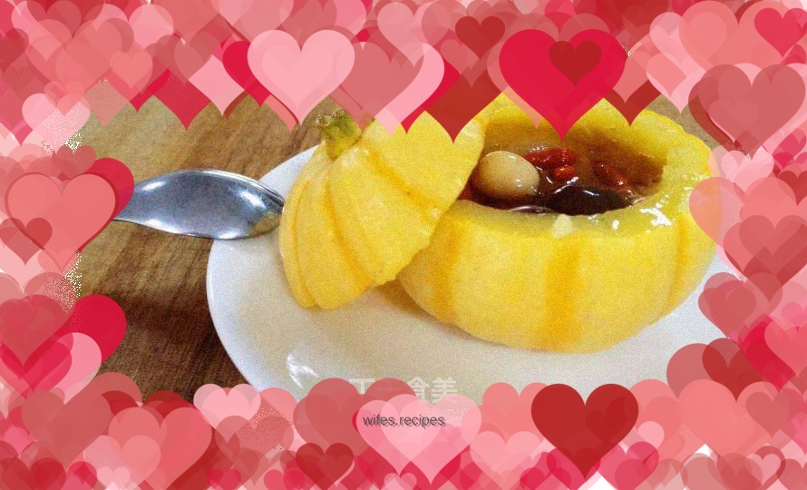 Tremella and Wolfberry Pumpkin Cup