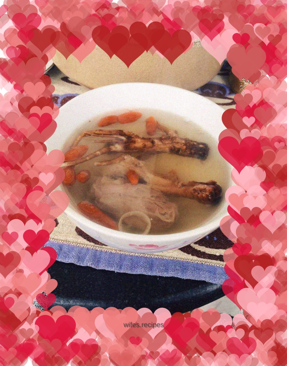 Waste utilization - Angelica duck soup