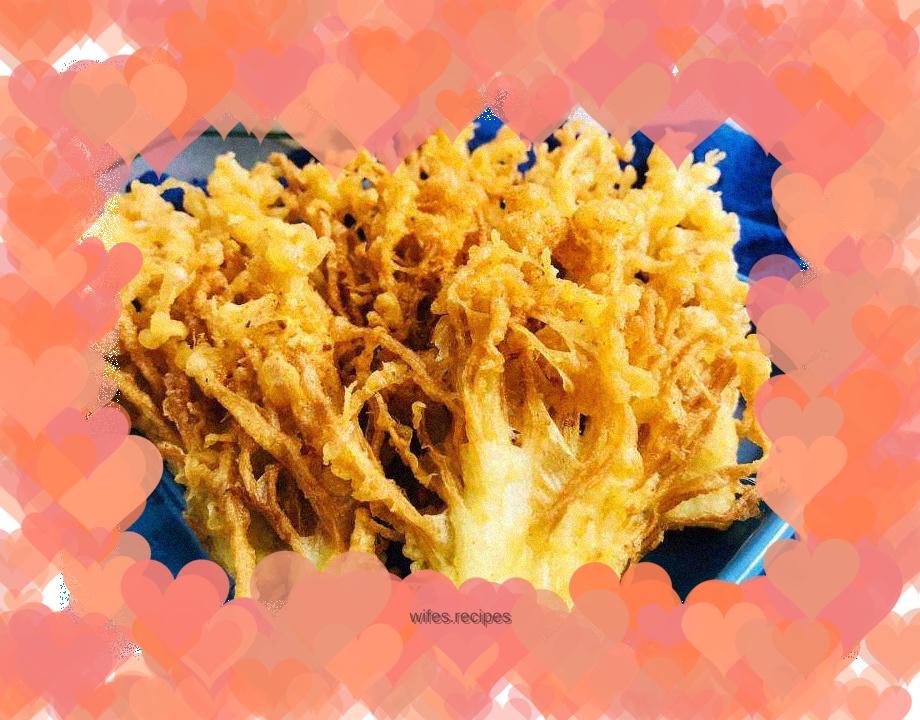 Quick Dishes & Fried Enoki Mushrooms