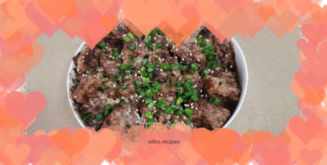 Steamed Pork Ribs with Black Bean Flavor
