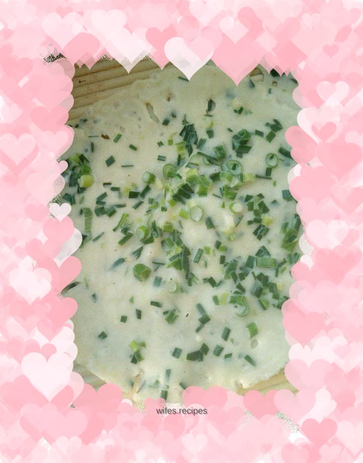 Green onion and chive pancake