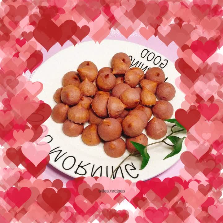 【Purple sweet potato and yam biscuits】