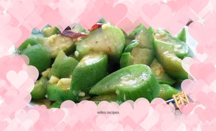 【Stir-fried Luffa】Dispel summer heat and conquer the autumn tiger