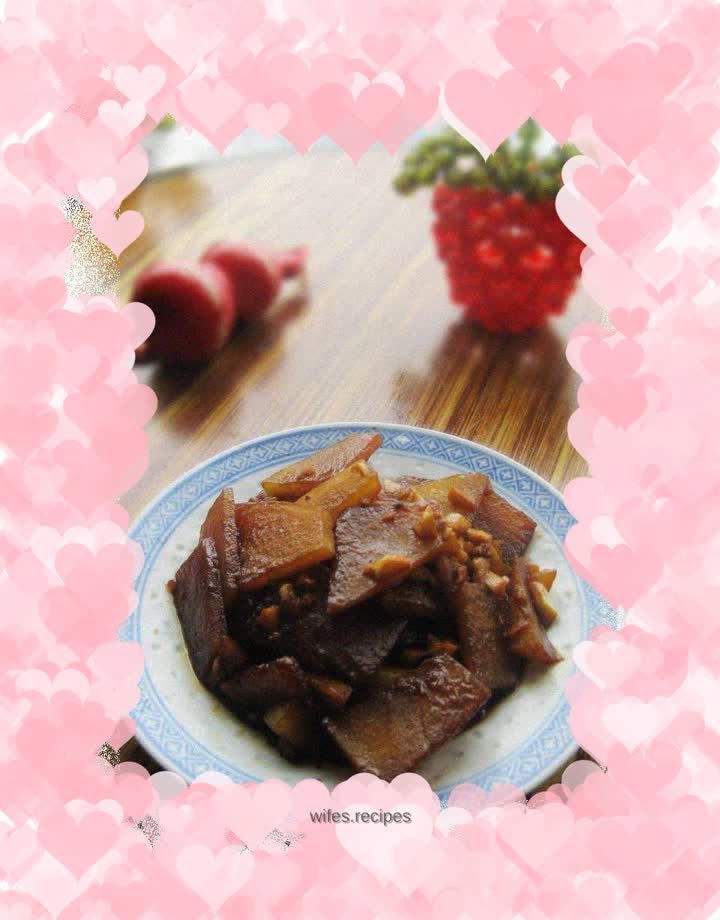 Braised winter melon