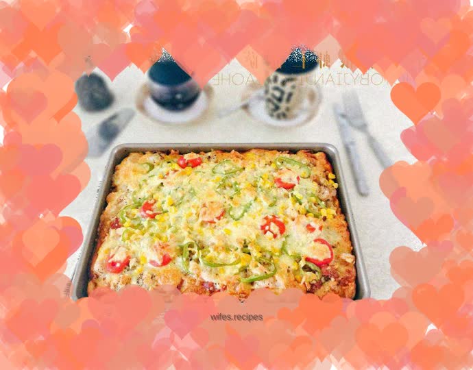 Supreme Bacon Shrimp Pizza