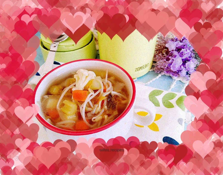 Nutritious vegetable soup