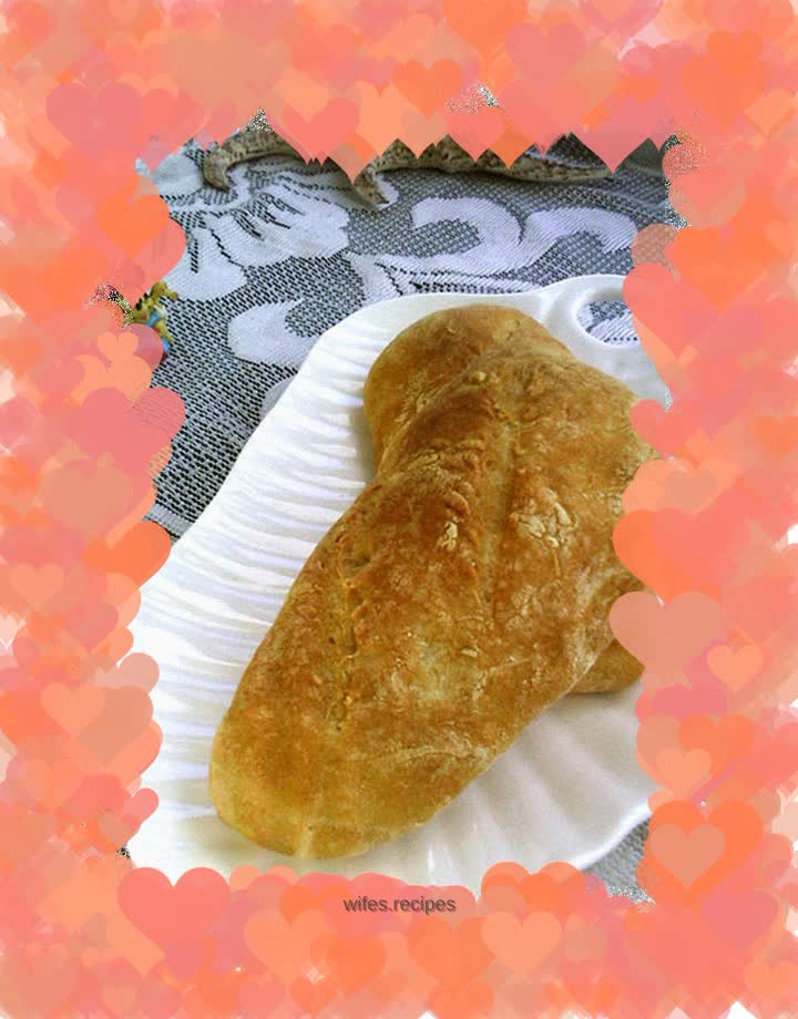 Italian ciabatta bread