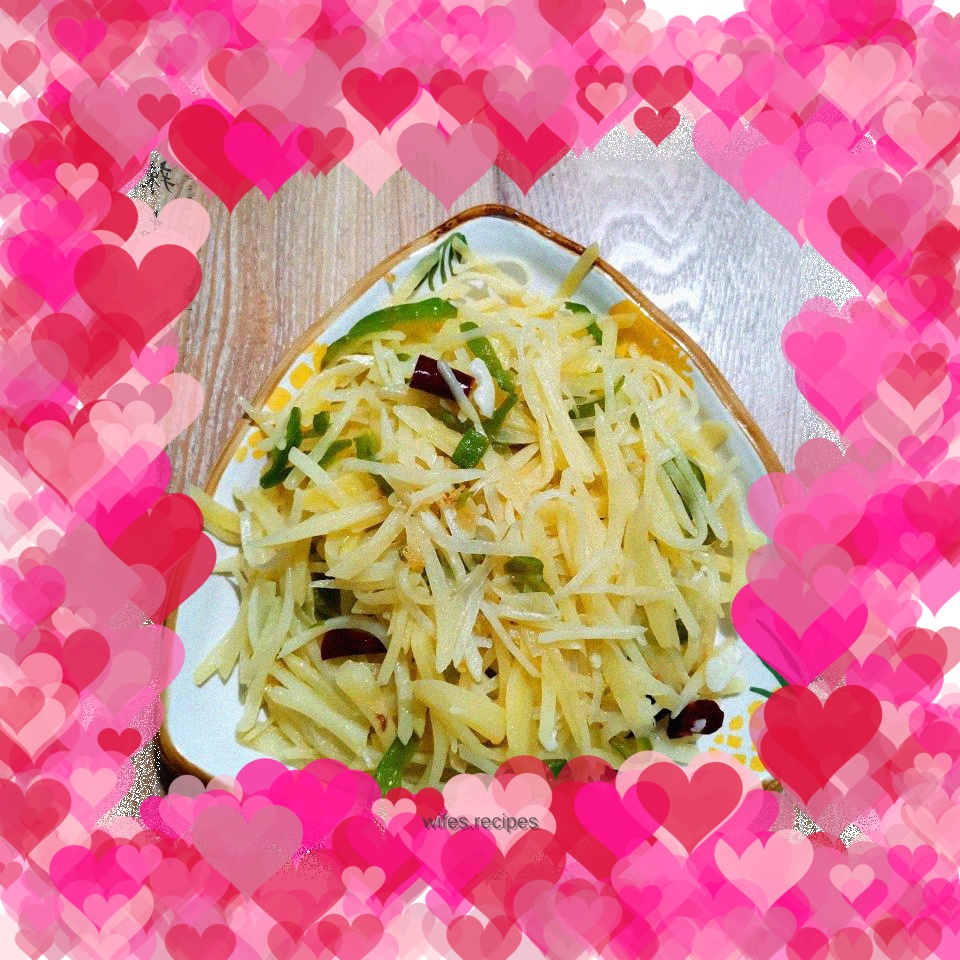 Hot and sour potato shreds