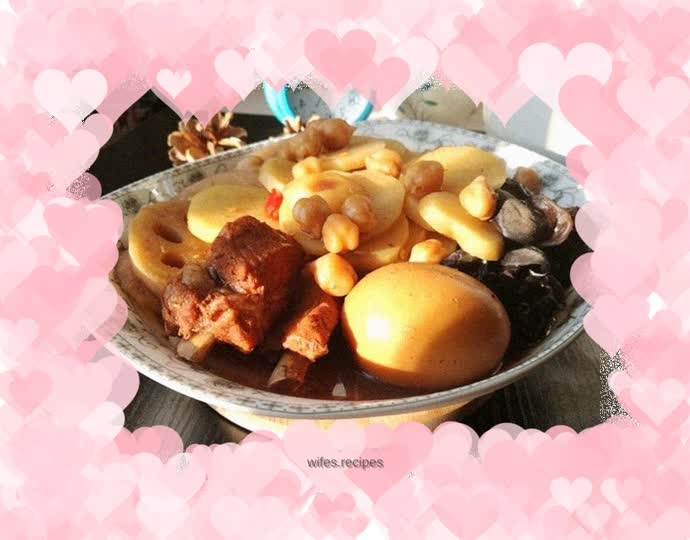 Five-Spice Braised Lotus Root Slices