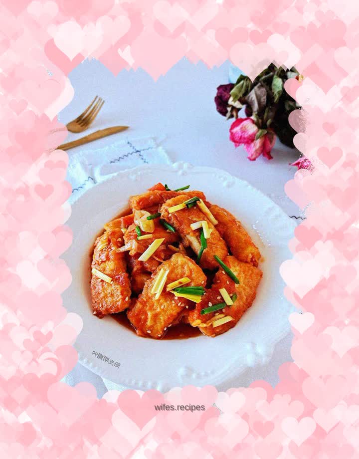 Homemade tomato sauce tofu