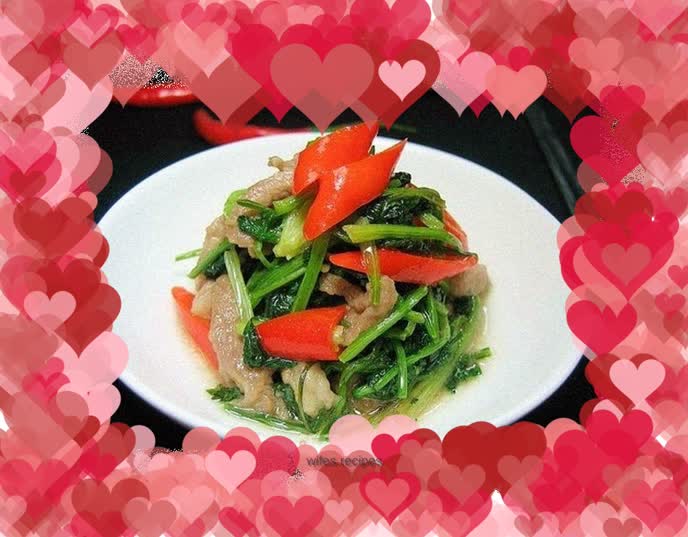 The taste of Guangyuan in my memory - Stir-fried shredded pork with coriander