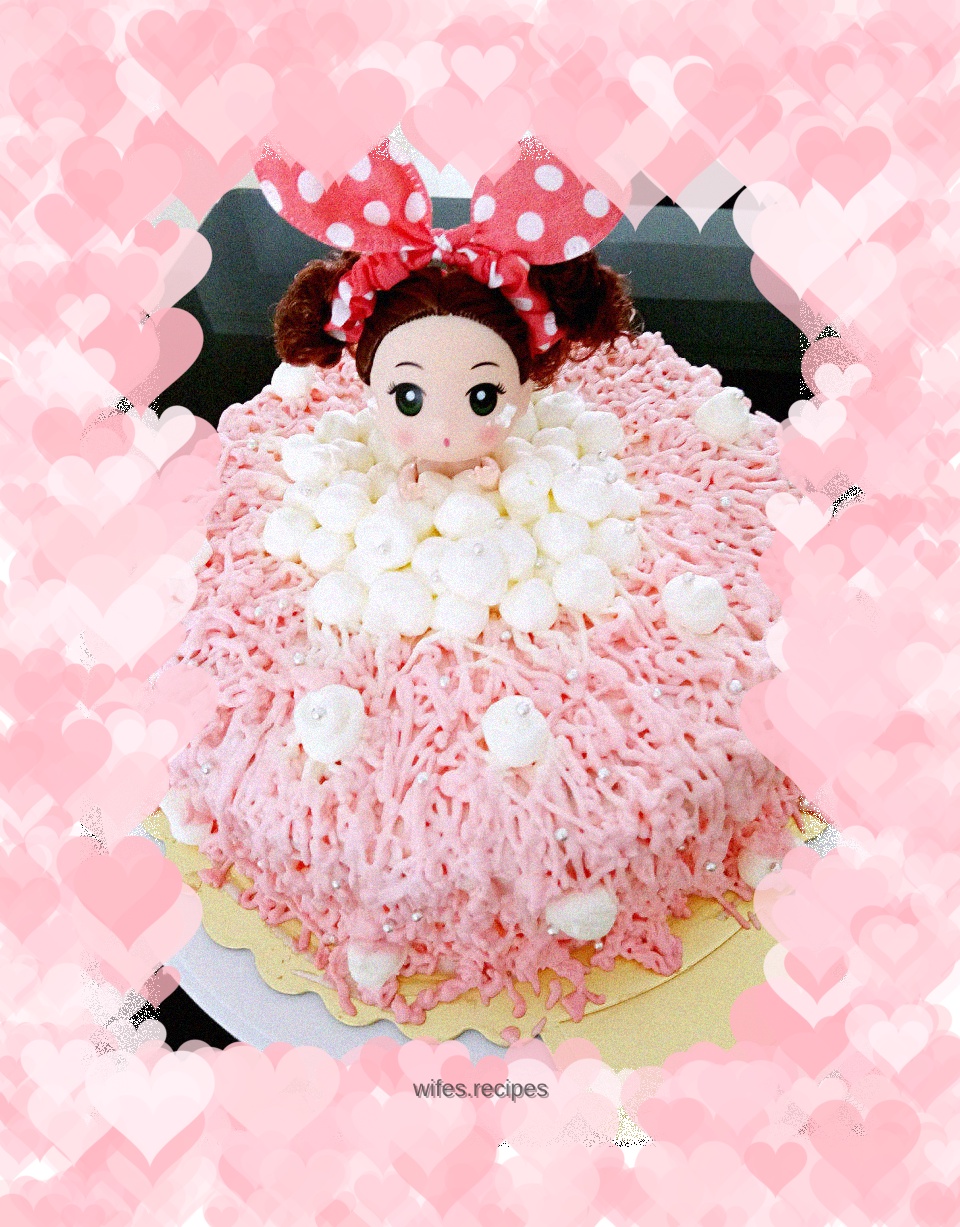 Little Princess Bubble Bath Birthday Cake