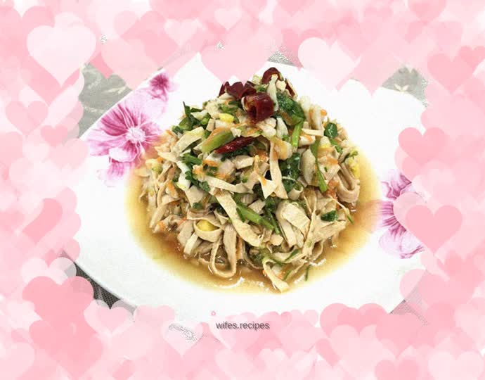 Cold Bean Curd with Soybean Oil Skin