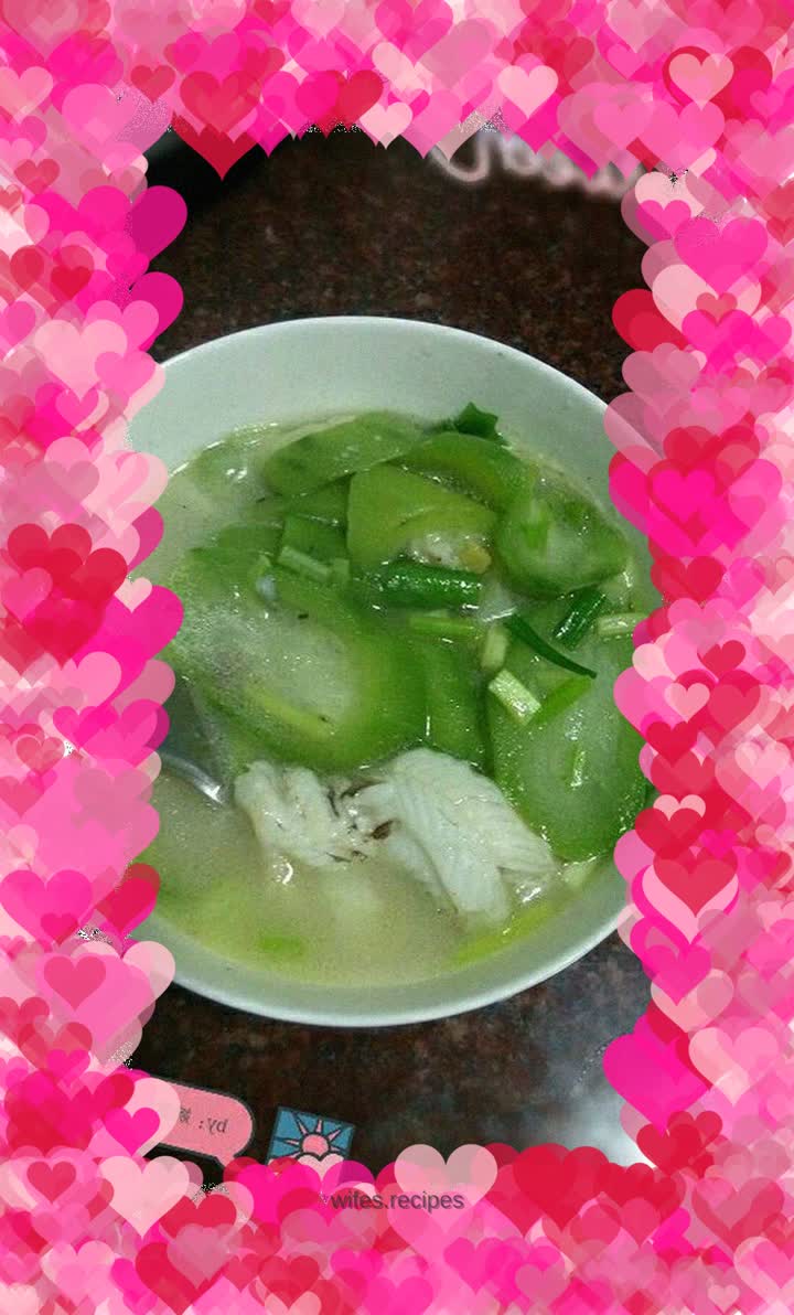 Loofah, Tofu and Fish Soup
