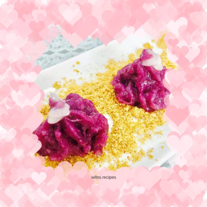 Purple Sweet Potato Glutinous Rice Zhi