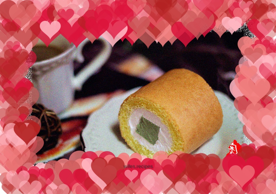 Beauty and connotation [Matcha Milk Jelly Roll]