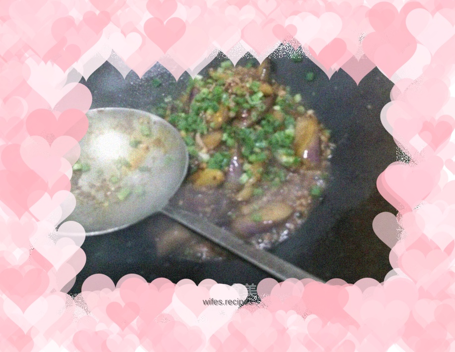 Eggplant with minced meat