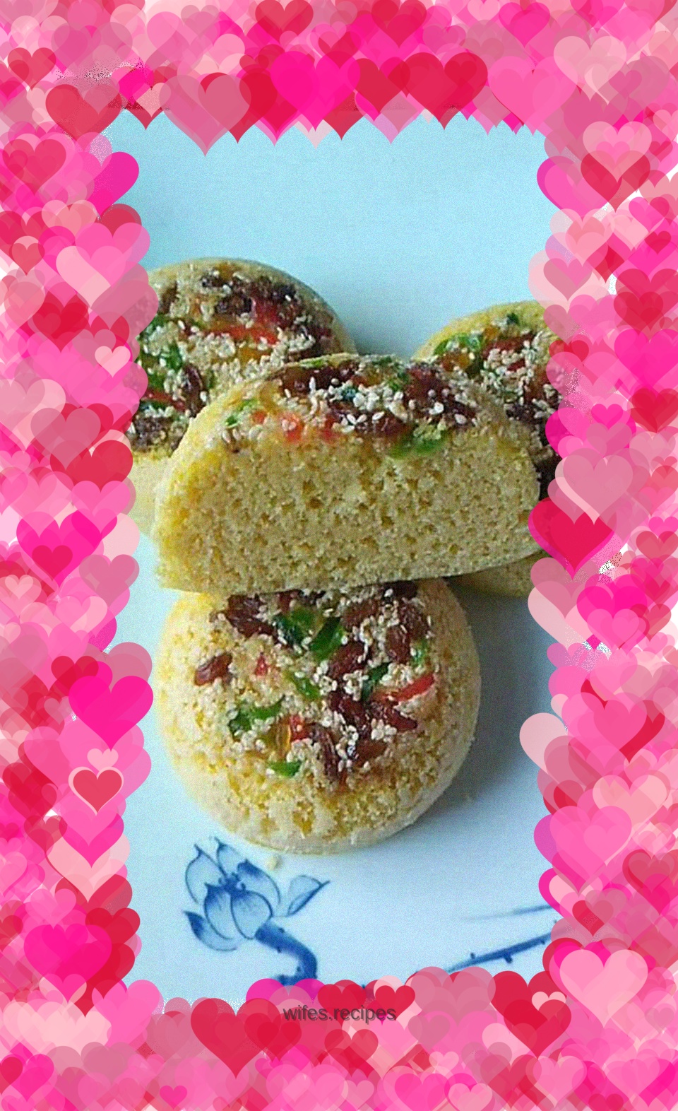 Cornmeal steamed cake