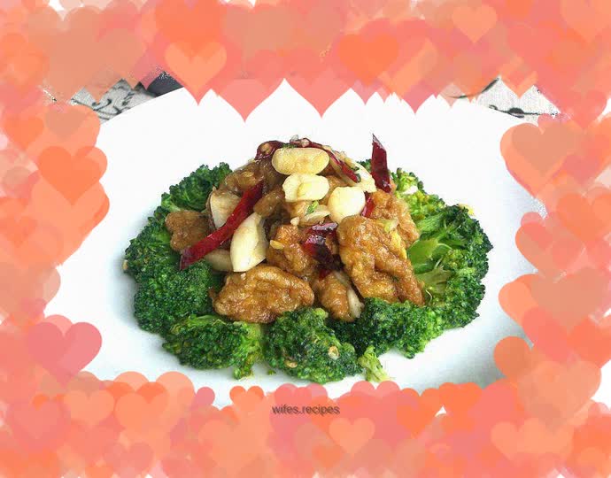 Stir-fried Broccoli with Gluten Oil