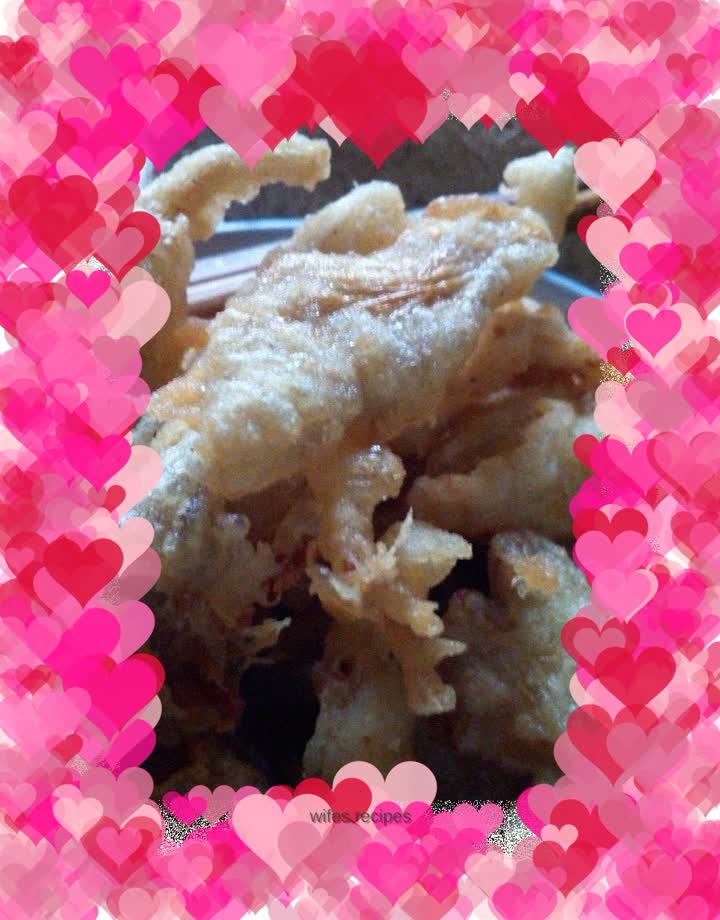 Crispy mushrooms