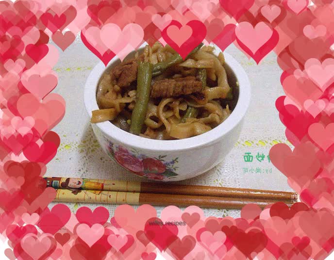 Hand-rolled fried noodles