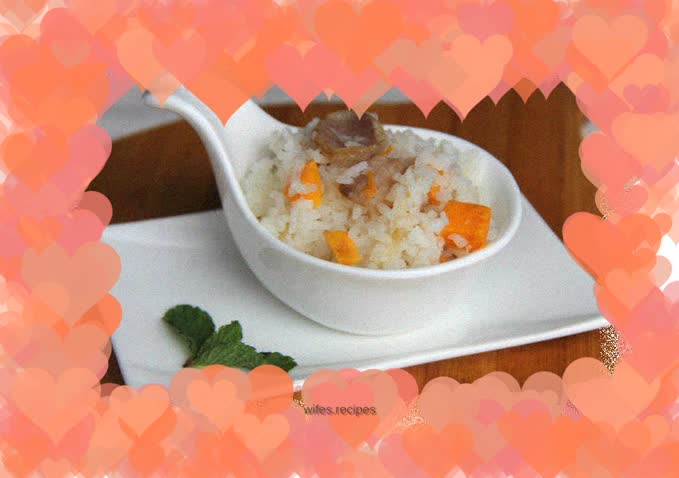 Sausage and Sweet Potato Rice
