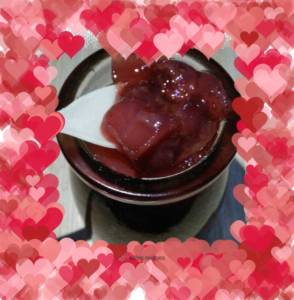 No added strawberry jam