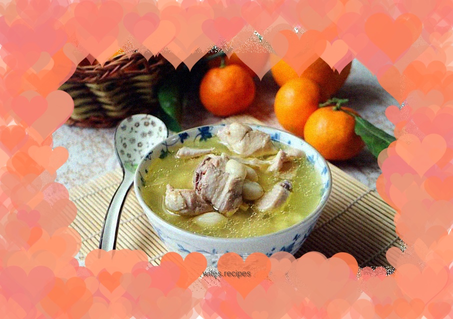 Ginkgo and Lotus Seed Chicken Soup