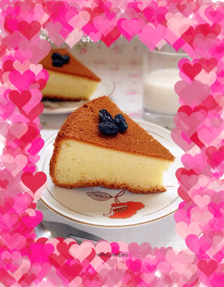 First experience with chiffon——8-inch chiffon cake