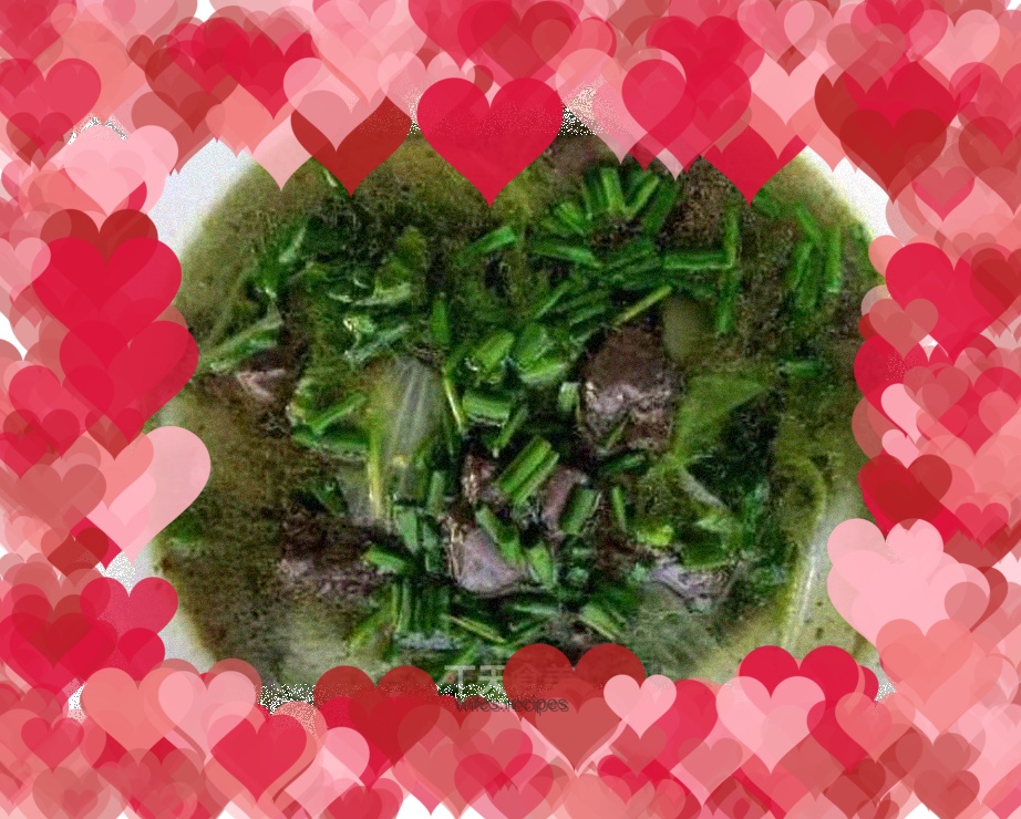 Chicken Blood and Cabbage Soup