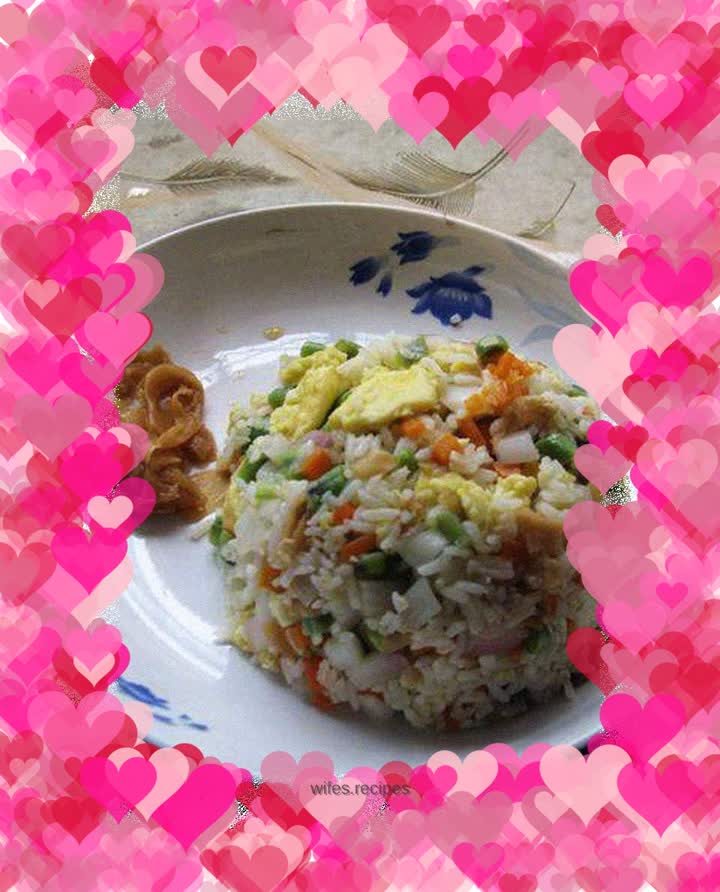 Ginger Fried Egg Rice (Smart Cure for Cold Cough)