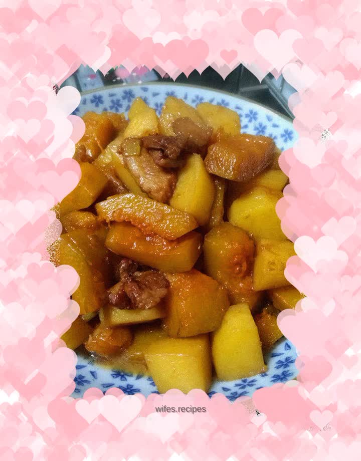 【Shandong】Potato stewed with pumpkin