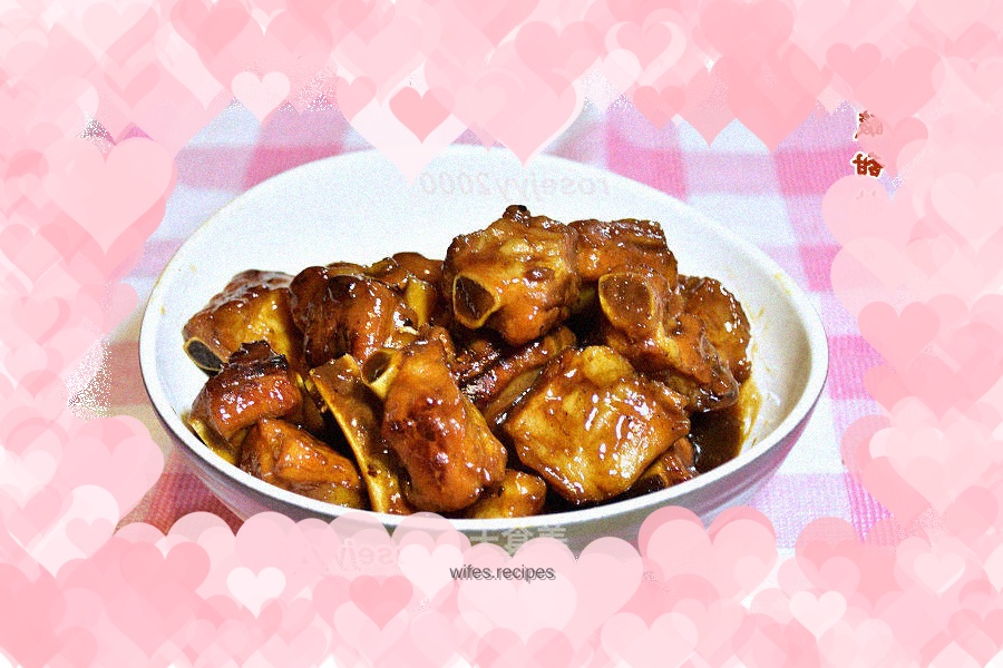 Italian Red Vinegar Sweet and Sour Pork Ribs