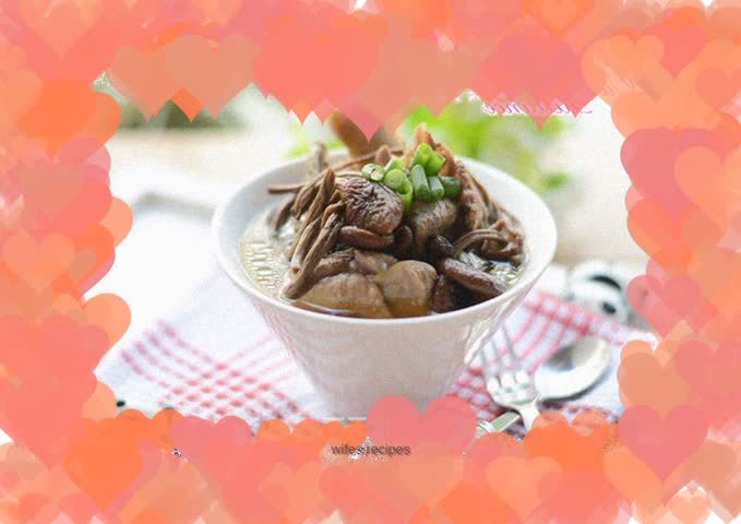 Claypot Soup--Tea Tree Mushroom Duck Soup