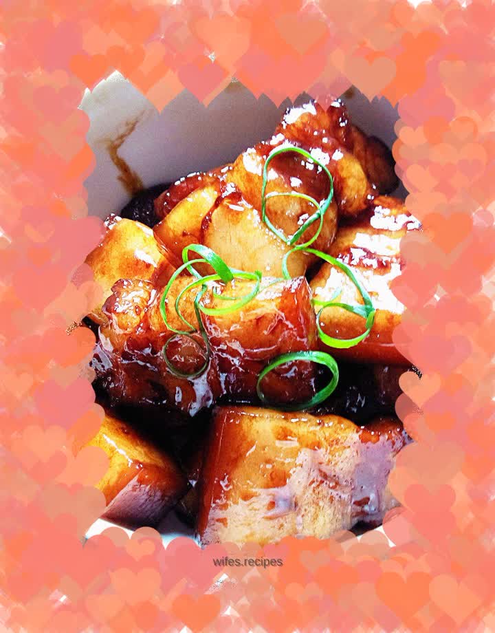 Rice cooker braised pork