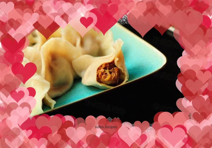 Beef and radish dumplings