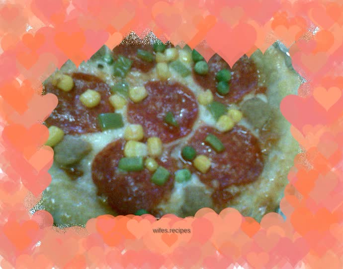 Meaningful and affectionate, the restaurant is delicious - homemade pizza at home